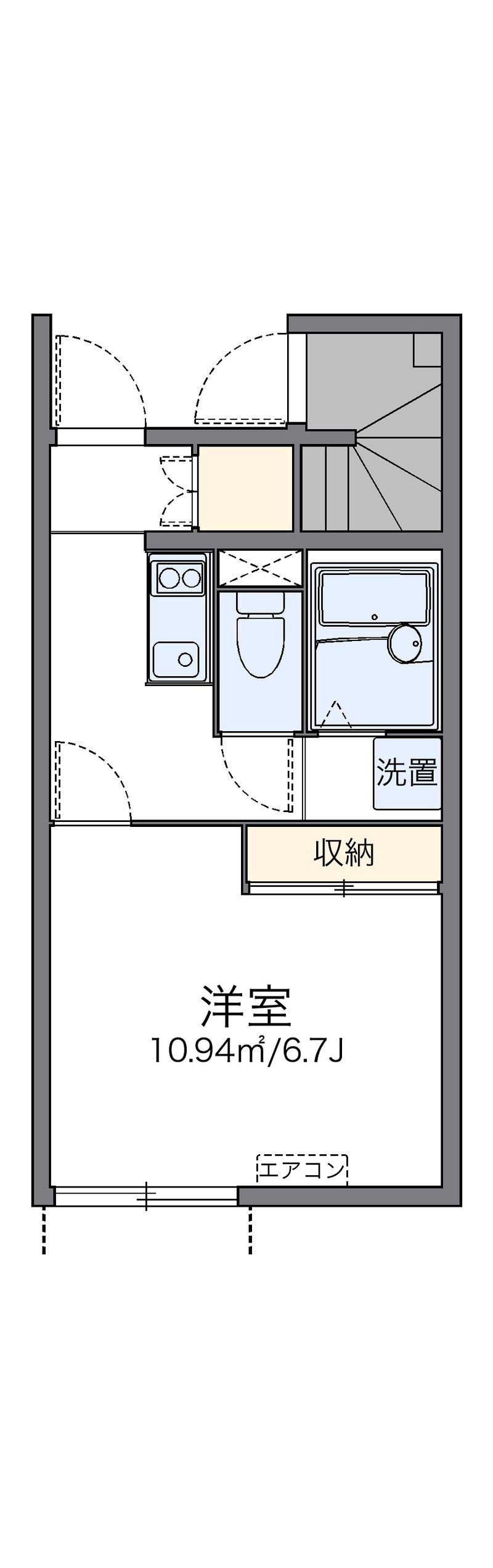レオネクストワイケージー 間取図