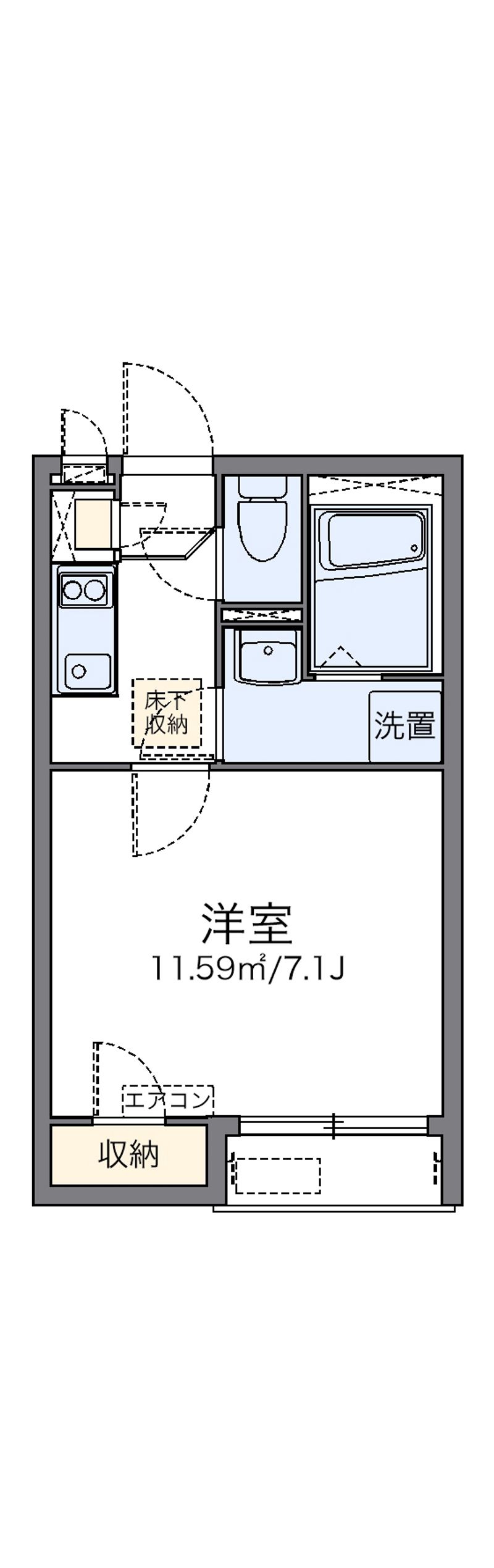 レオネクストプラナス白山 間取図