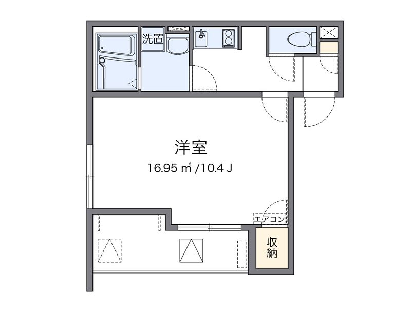 レオネクストシルビー赤坂 間取図