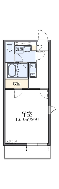 レオネクストＫＯＲＡＫＵⅢ 間取り図