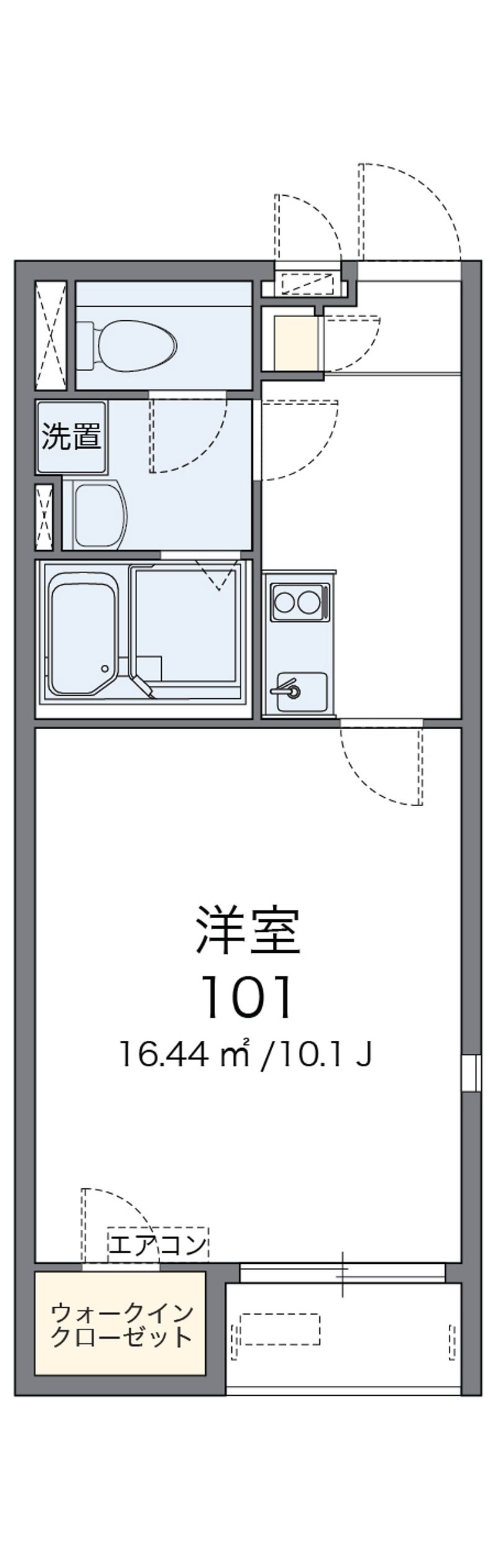レオネクストタケウチ 間取図