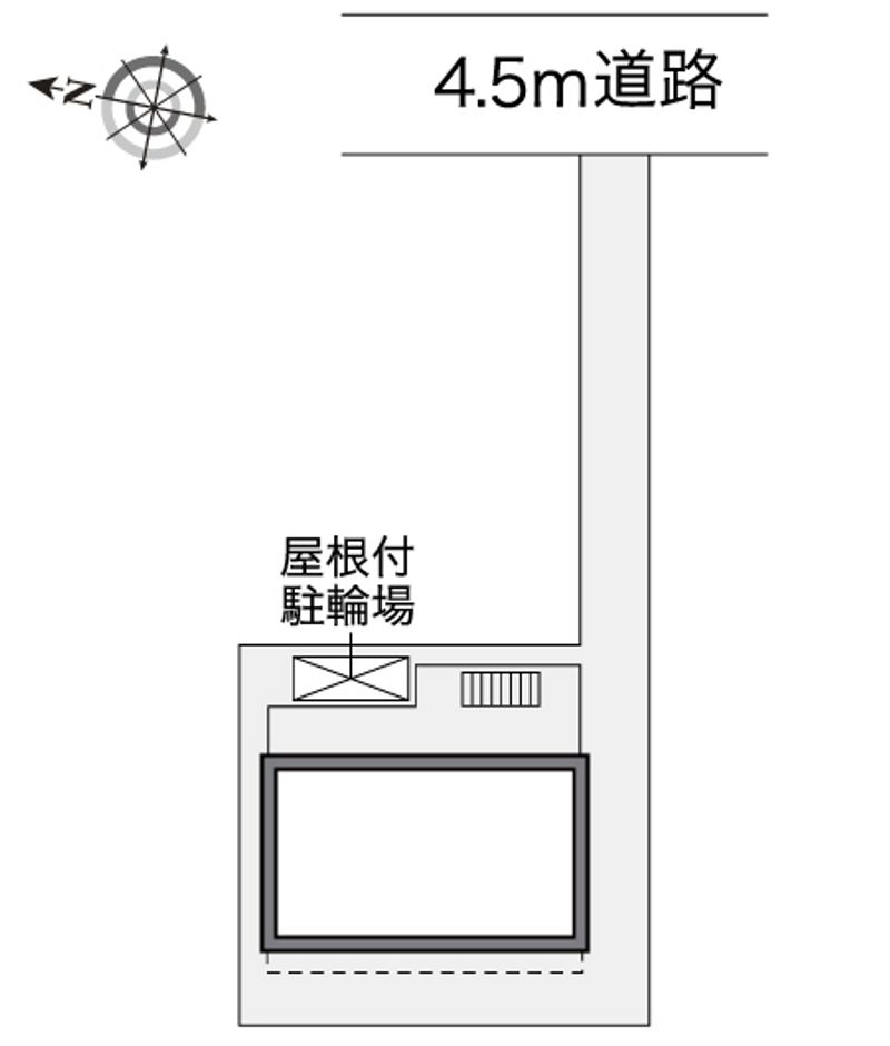 レオパレスＴ　Ｈ小田 配置図