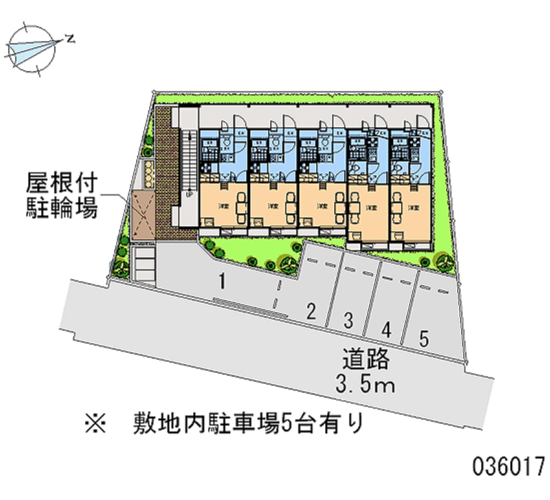 36017 Monthly parking lot