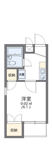 レオパレスＲＸ豊田梅坪 間取り図