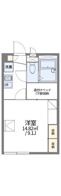 レオパレス隆 間取図