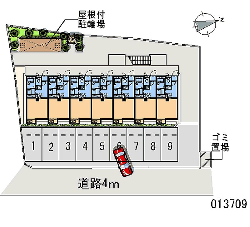 レオパレスＡＭＡＫＵＳＡ 区画図