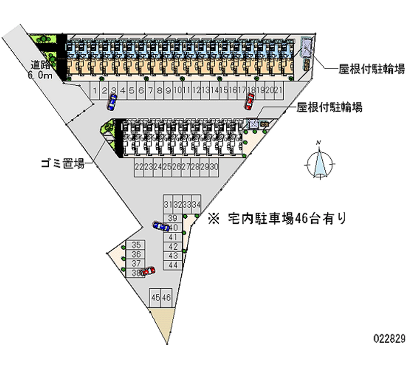 22829 bãi đậu xe hàng tháng