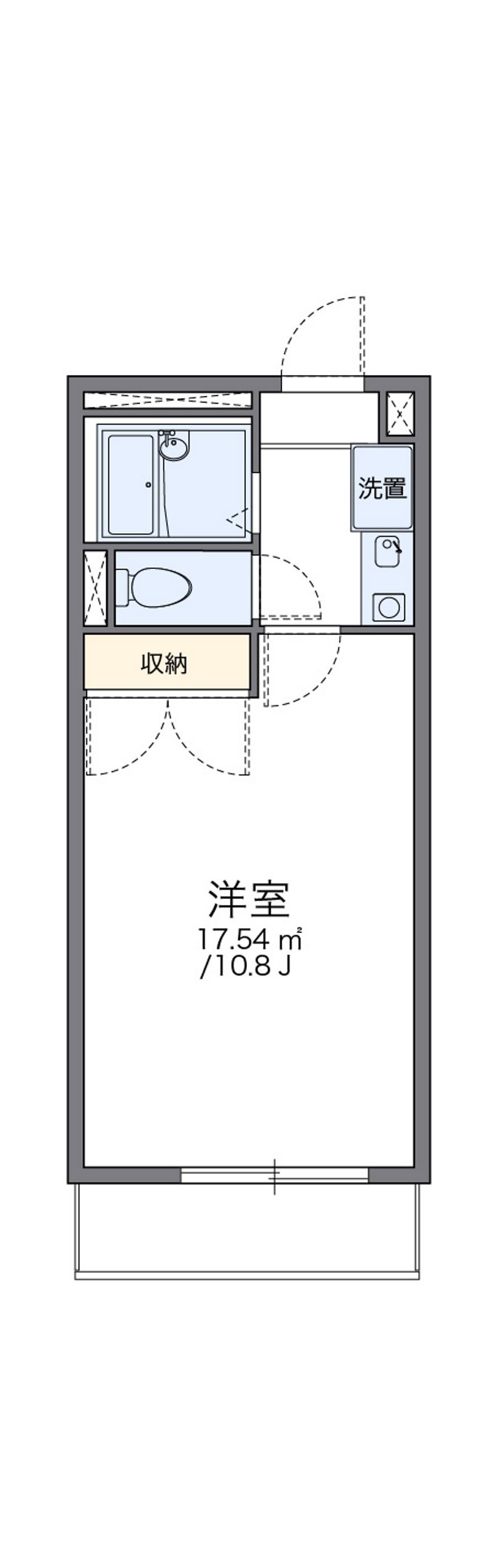 レオパレスＭ＆Ｍ 間取図