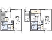 LEONEXT Shukuran 户型图