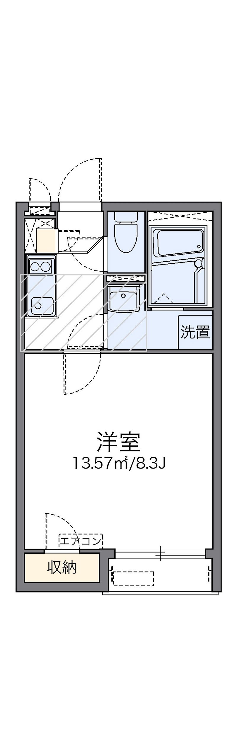 レオネクストＤＲＥＡＭ 間取図