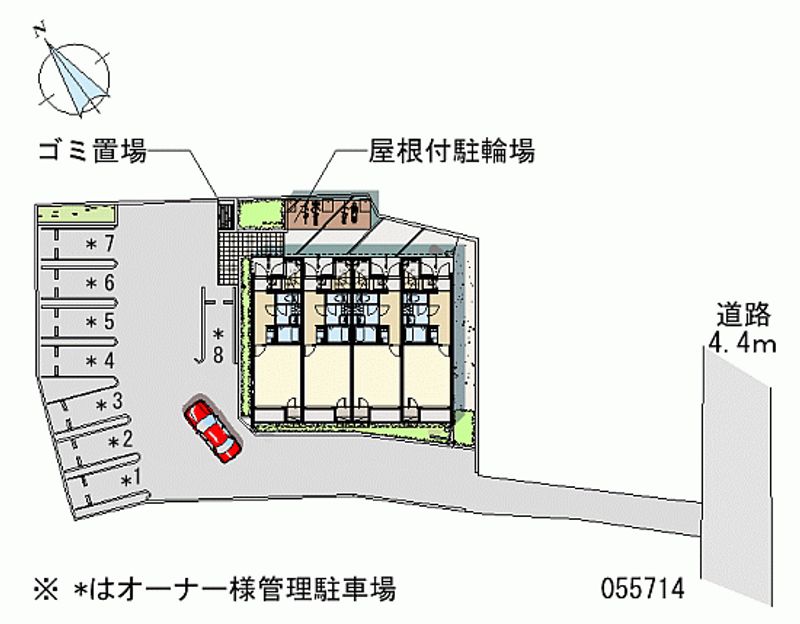 クレイノレジーナ 区画図