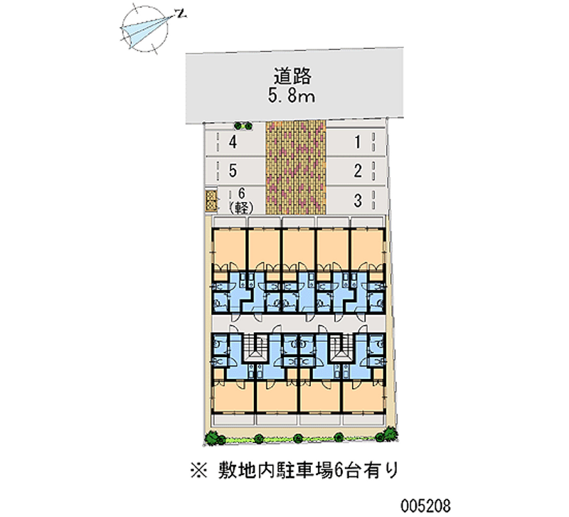 05208月租停车场