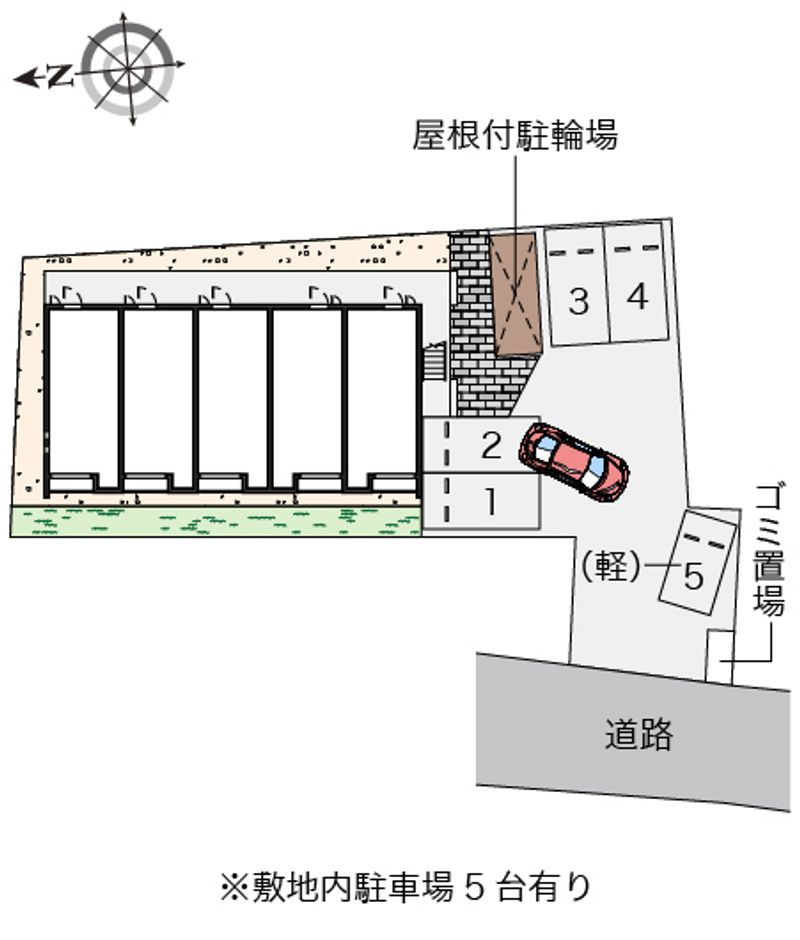 クレイノセディ今里 配置図