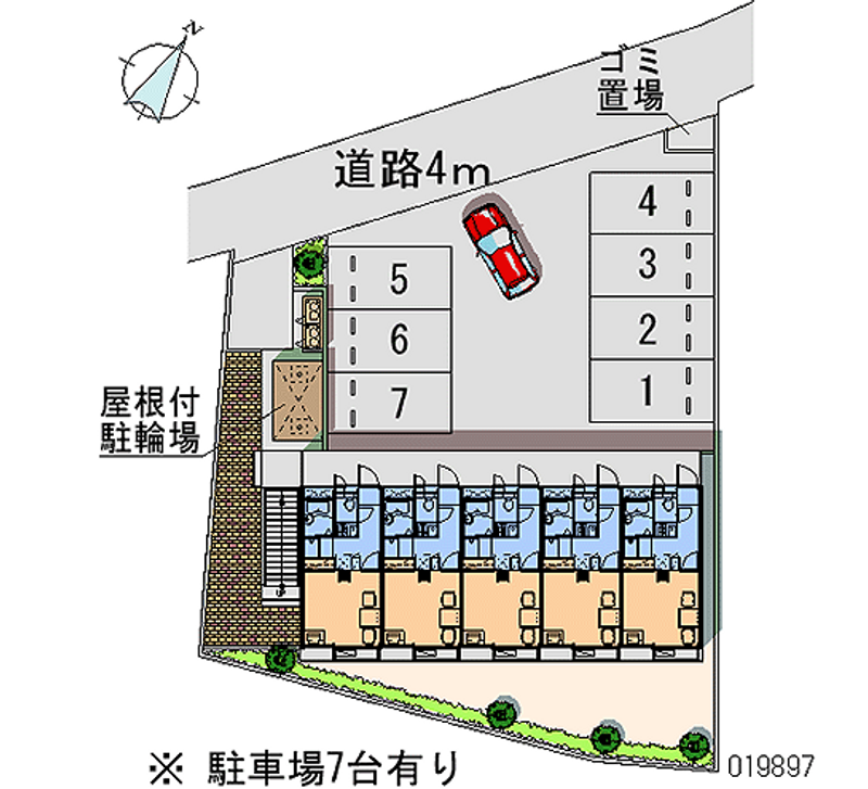 19897月租停車場