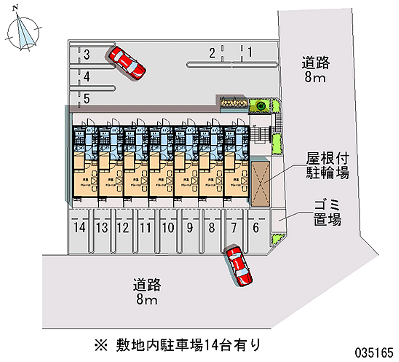 35165 Monthly parking lot