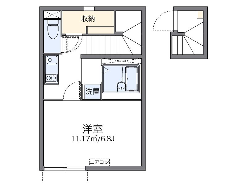 レオネクスト桜木 間取図