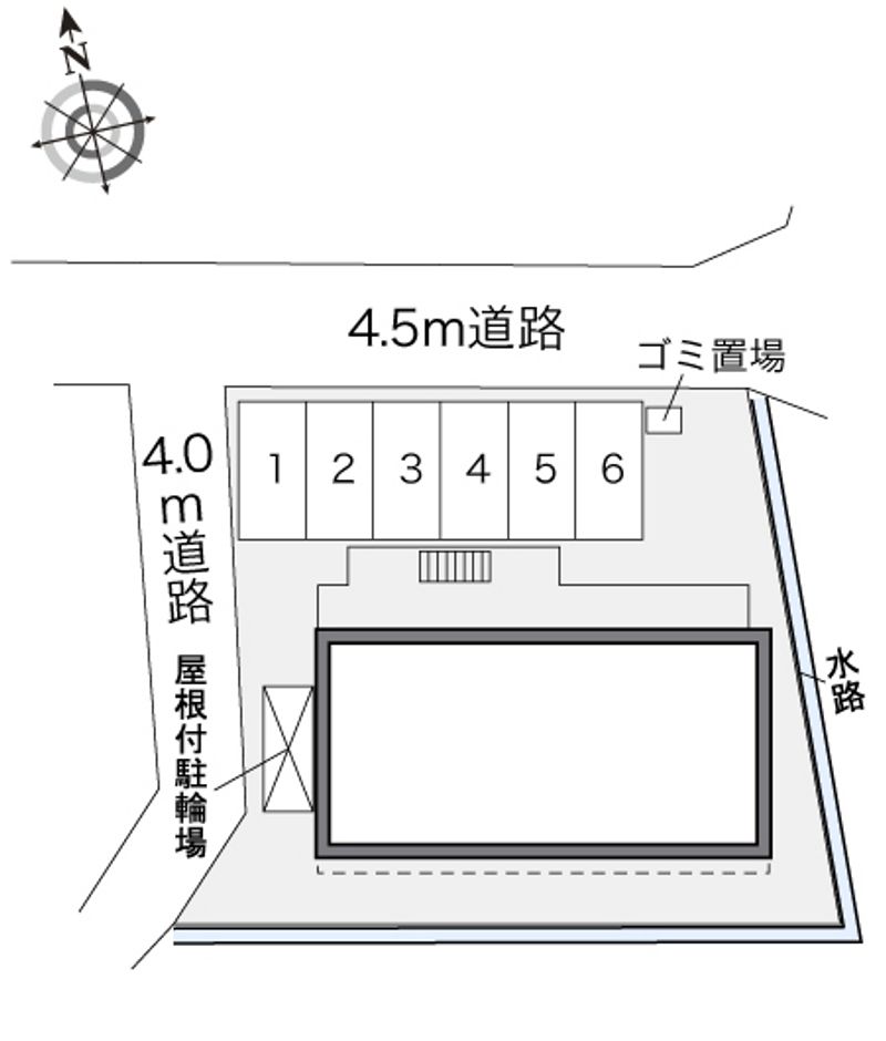 レオパレスオアシス 配置図
