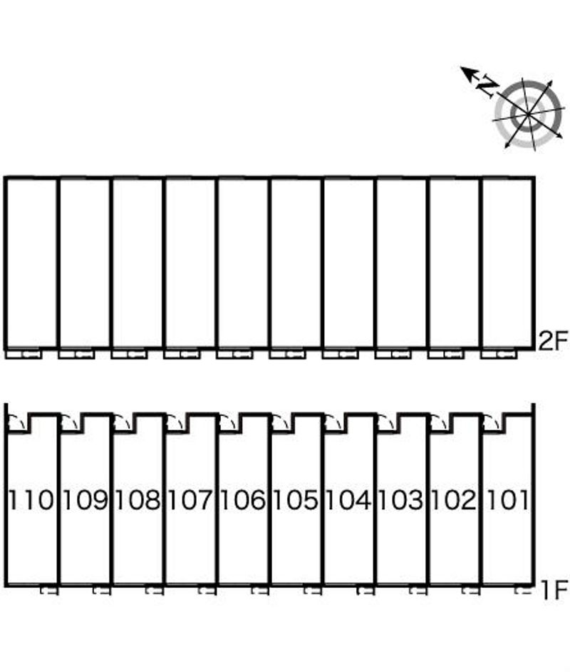 レオネクストＦＲＥＥＤＯＭ 間取り配置図