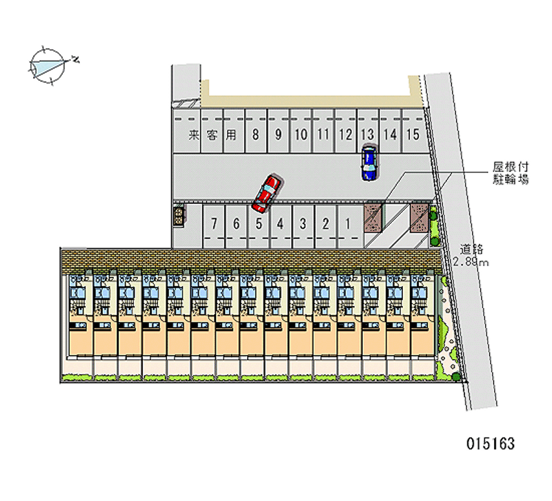 15163 bãi đậu xe hàng tháng