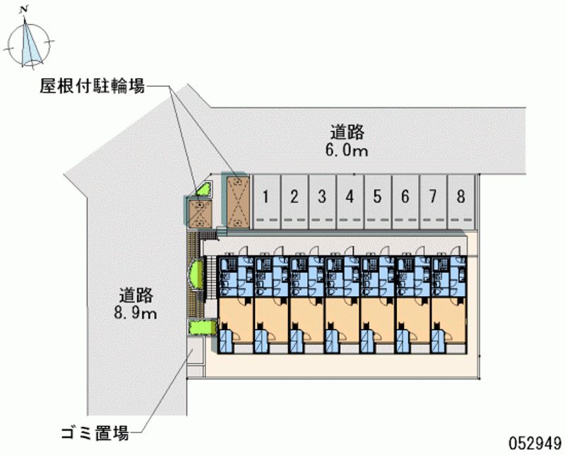 レオネクストグラースⅡ 月極駐車場