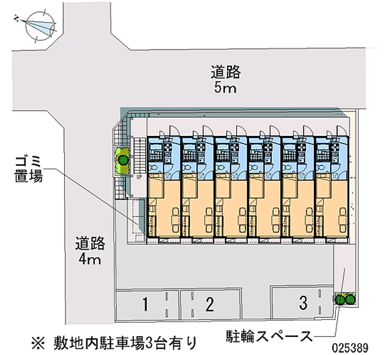 25389月租停車場