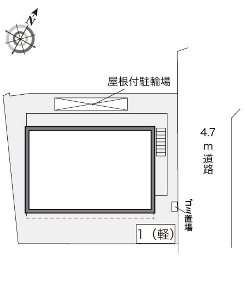 レオパレスＨ＆Ｍ 配置図