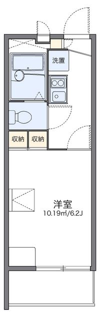 レオパレスエスタⅡ 間取り図