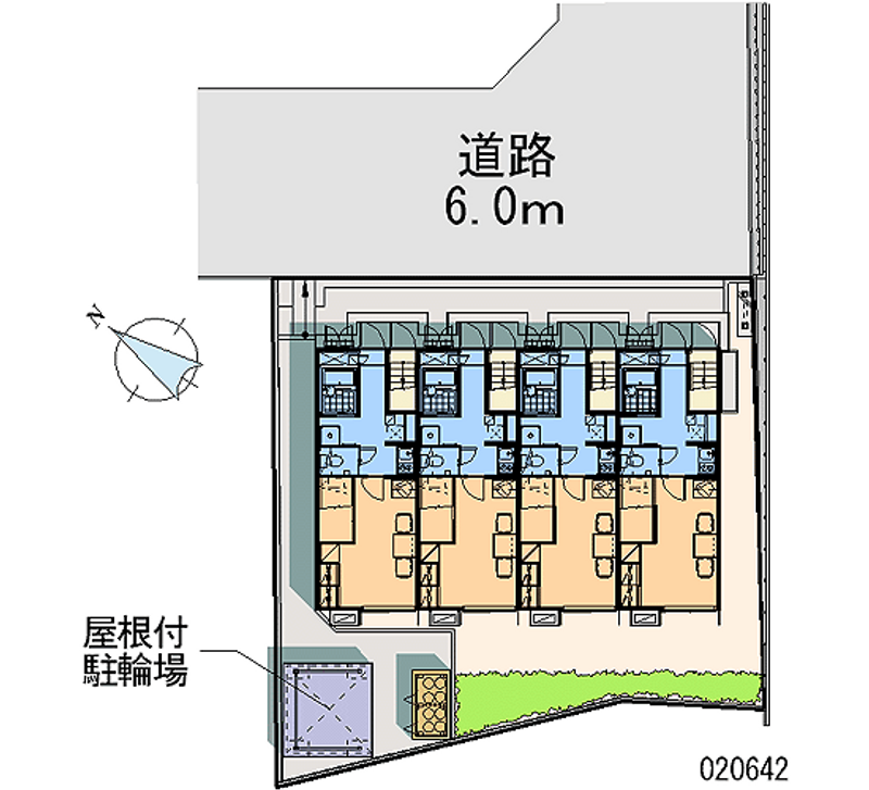 レオパレス南ヶ丘 区画図