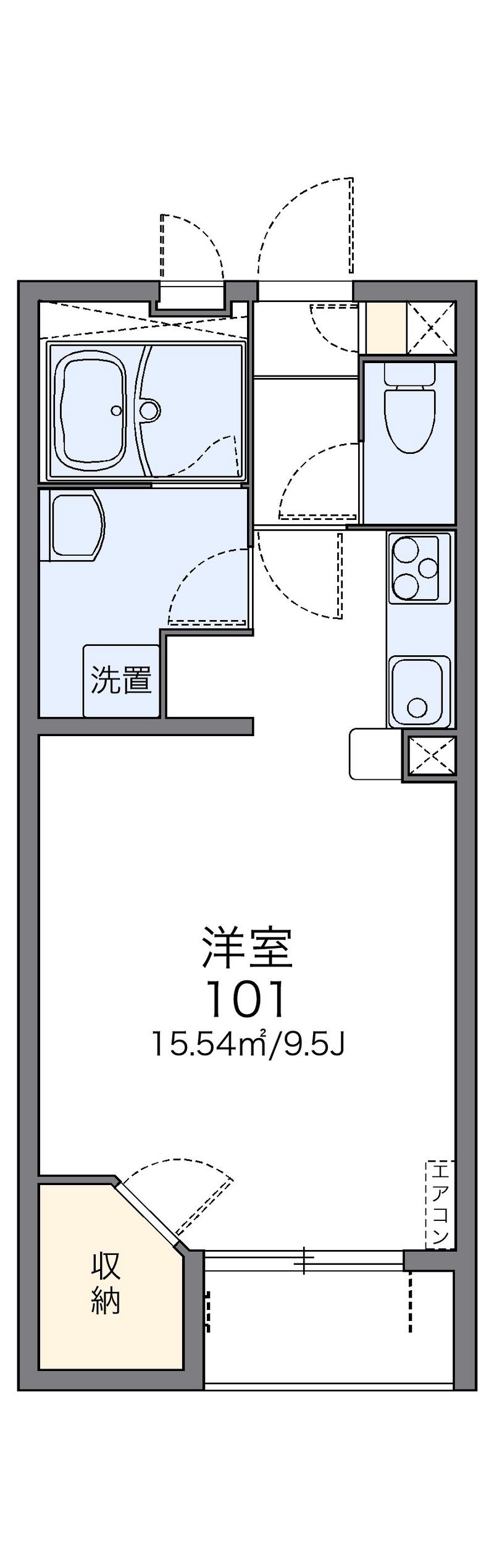 レオネクストシャローム 間取図