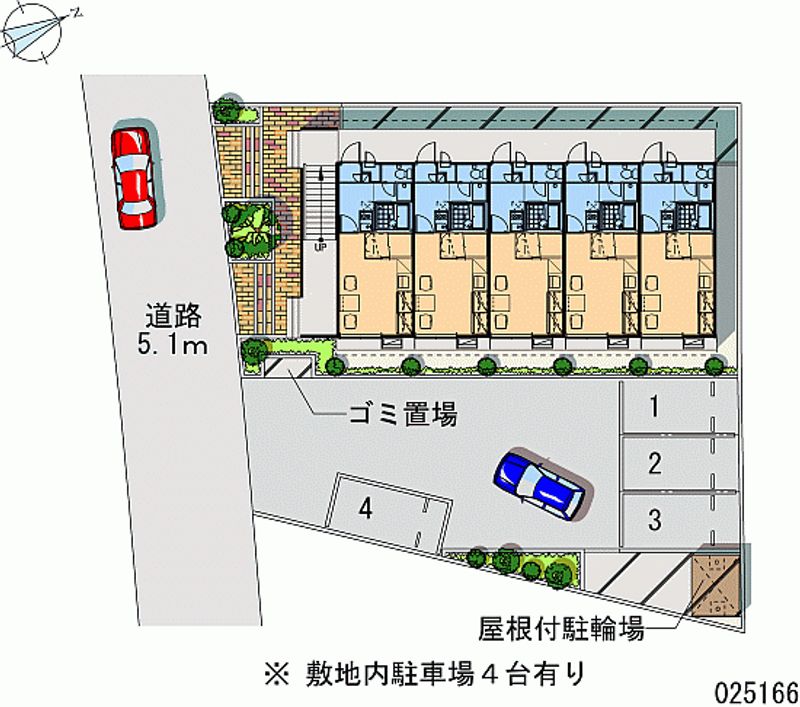 レオパレスアネックス 月極駐車場