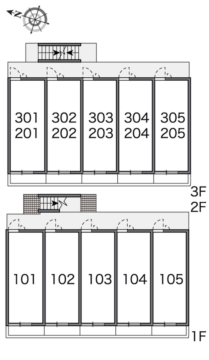 レオネクストモンブルー木部 間取り配置図