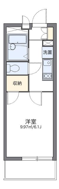 レオパレスサニーコート 間取り図