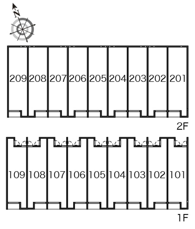 レオネクストウェストベルク 間取り配置図