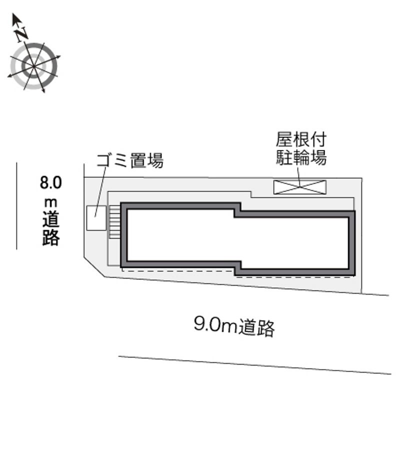 レオパレスウィスタリア 配置図