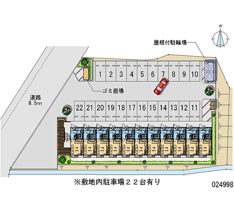 24998 Monthly parking lot