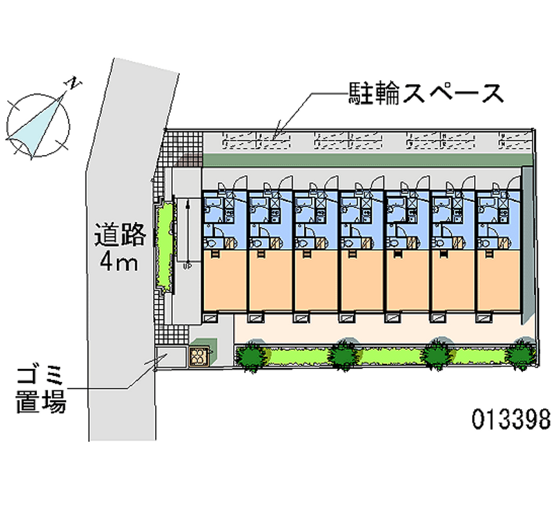 13398 Monthly parking lot