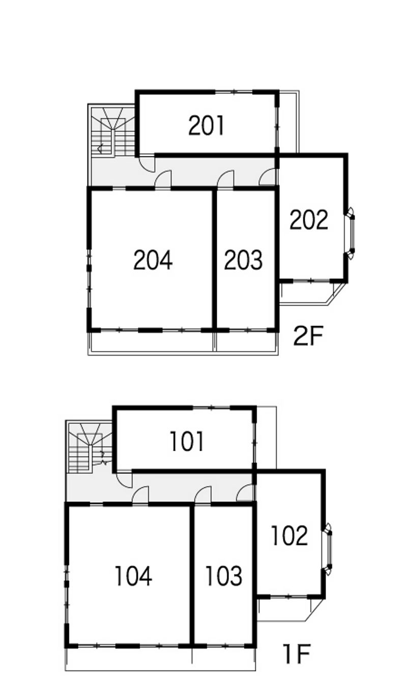 レオパレス亀有第５ 間取り配置図