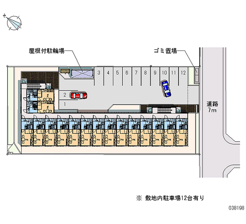 38198 bãi đậu xe hàng tháng