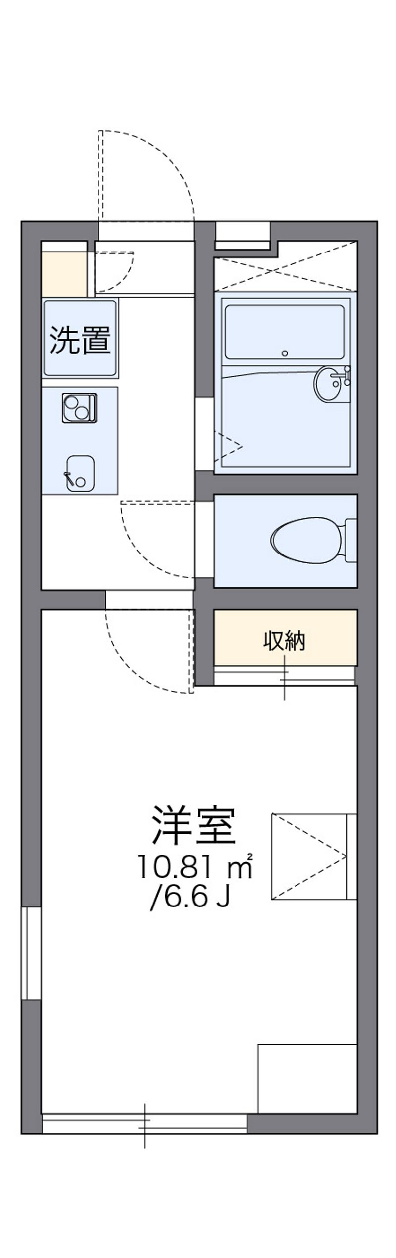 レオパレスリレーション 間取図