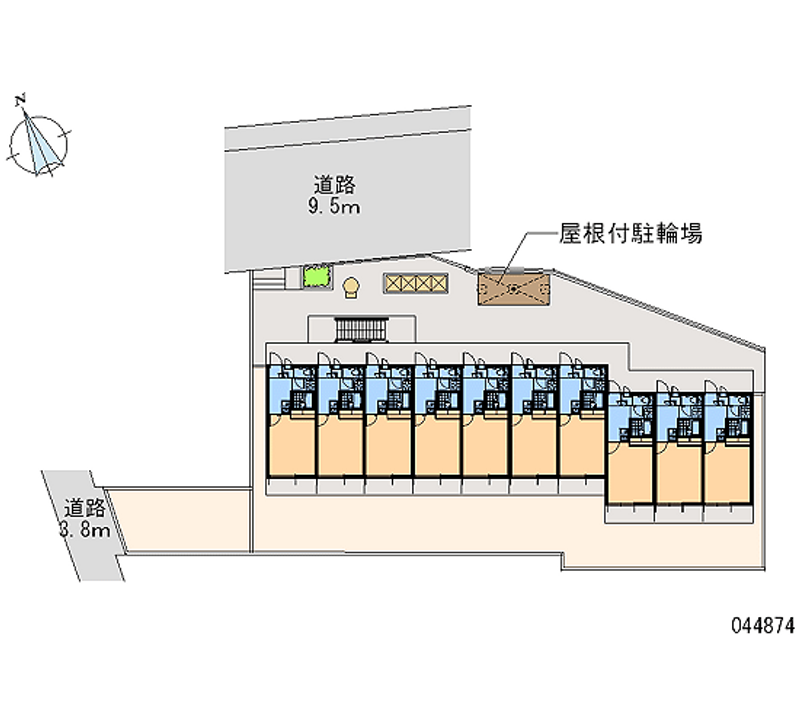 レオパレスＹＡＭＡＺＡＫＩ 月極駐車場