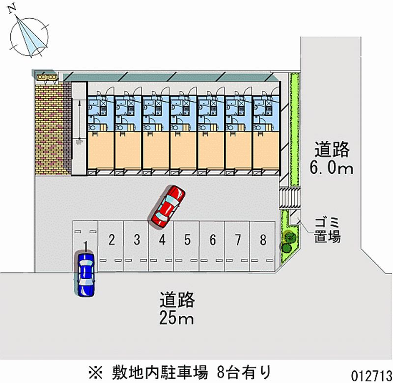 12713 Monthly parking lot