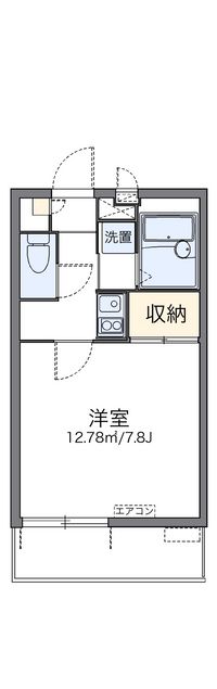 レオパレス曙 間取り図