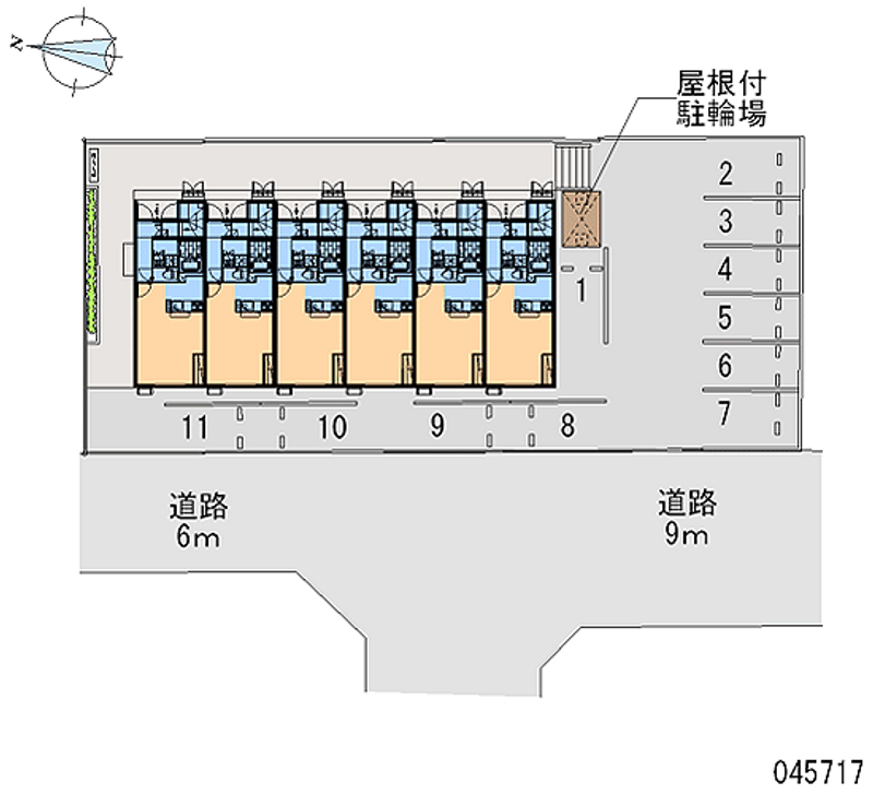 レオネクスト蒼空 月極駐車場