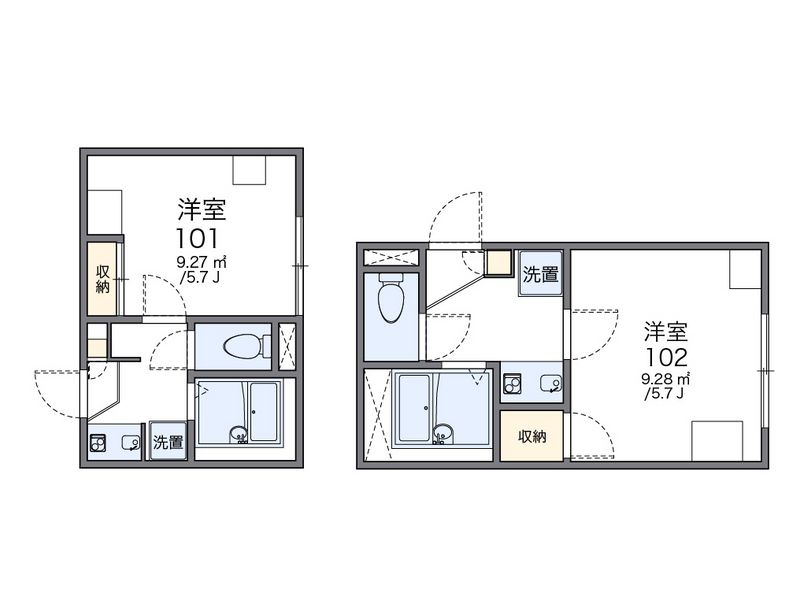 レオパレスＴＡＭＡ 間取図