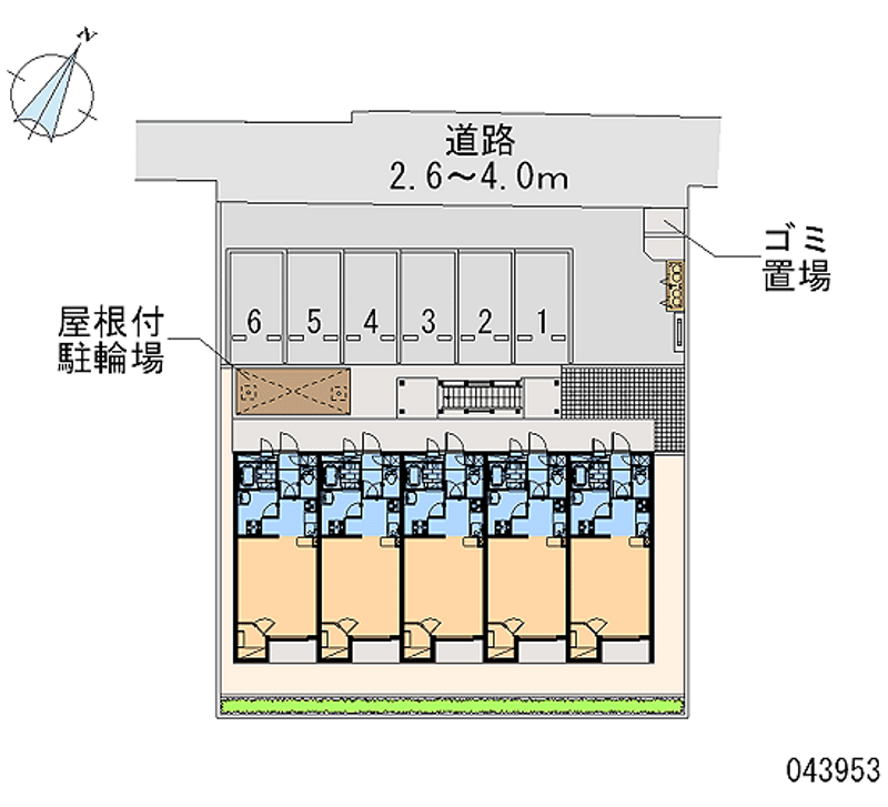 43953 Monthly parking lot