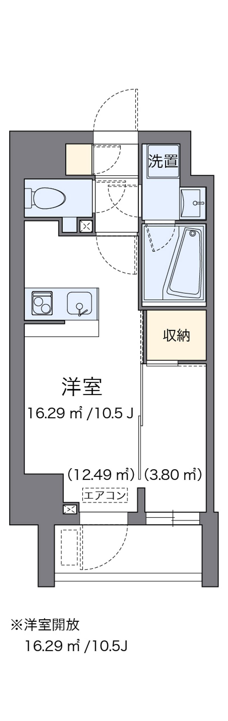 ＬＯＶＩＥ麻布十番 間取図