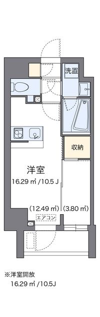 ＬＯＶＩＥ麻布十番 間取り図