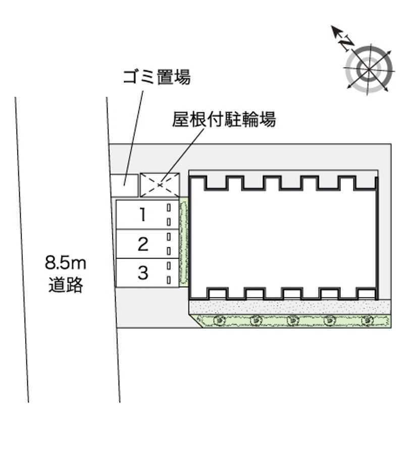 レオネクストチェリーガーデン 配置図