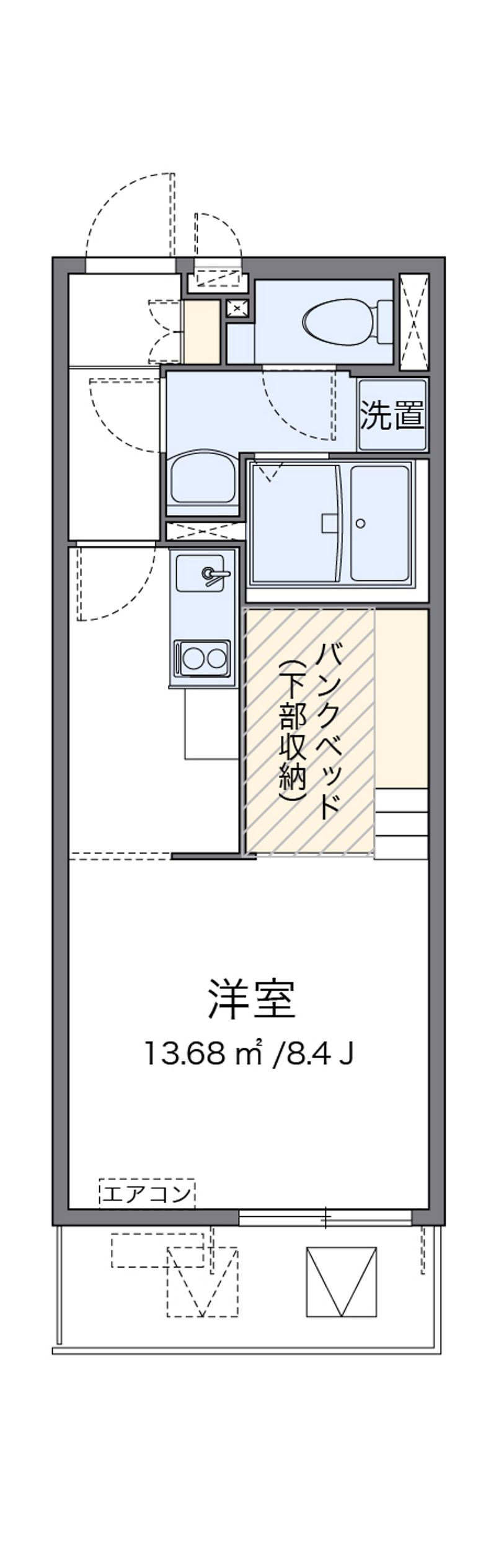 ミランダキャッスル 間取図