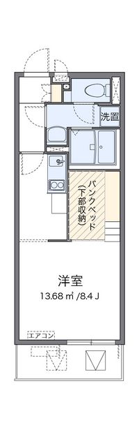 ミランダキャッスル 間取り図